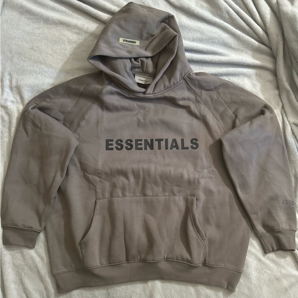 Gray Essential hoodie